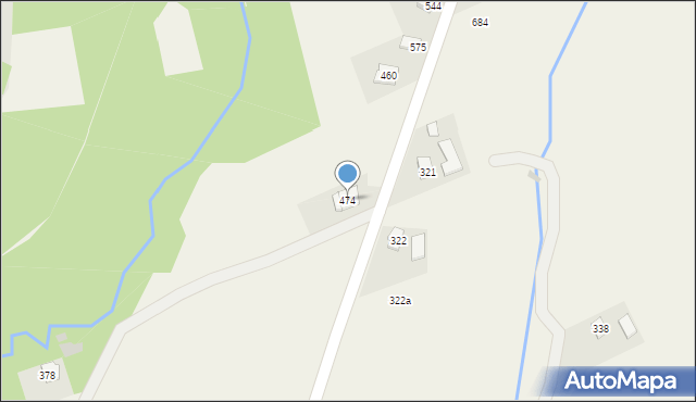 Dominikowice, Dominikowice, 474, mapa Dominikowice