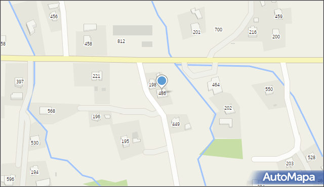 Dominikowice, Dominikowice, 486, mapa Dominikowice