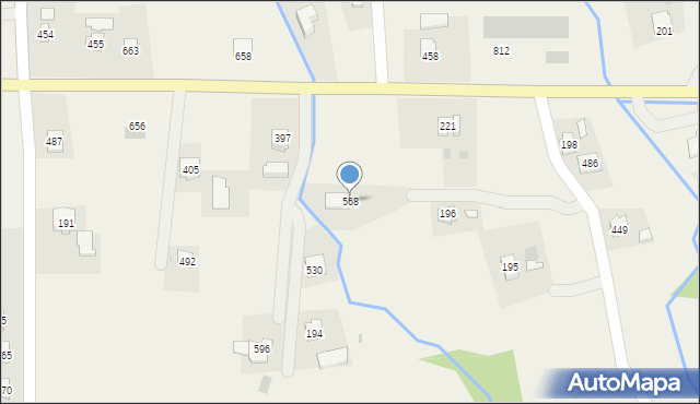 Dominikowice, Dominikowice, 568, mapa Dominikowice