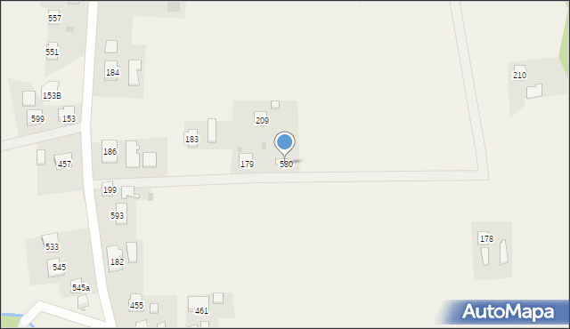 Dominikowice, Dominikowice, 580, mapa Dominikowice