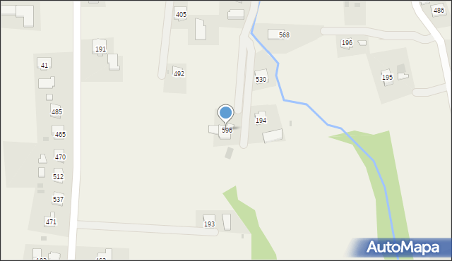Dominikowice, Dominikowice, 596, mapa Dominikowice
