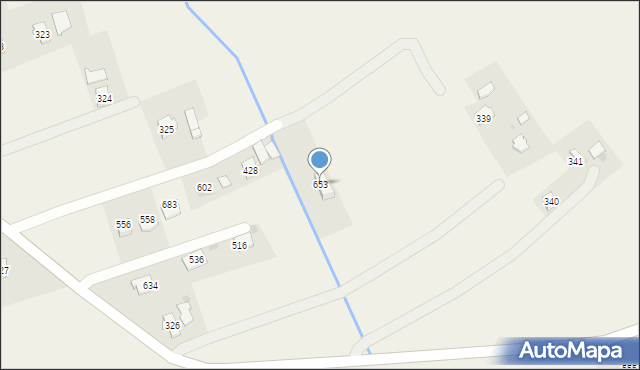 Dominikowice, Dominikowice, 653, mapa Dominikowice