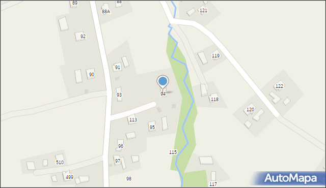 Dominikowice, Dominikowice, 94, mapa Dominikowice