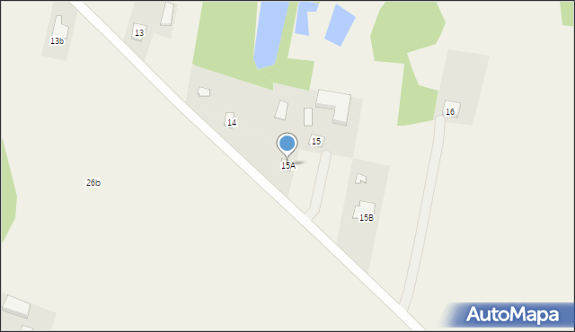 Dominikowice, Dominikowice, 15A, mapa Dominikowice