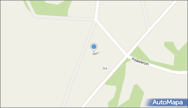 Dominikowice, Dominikowice, 21b, mapa Dominikowice