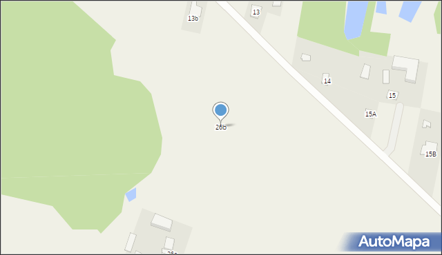 Dominikowice, Dominikowice, 26b, mapa Dominikowice