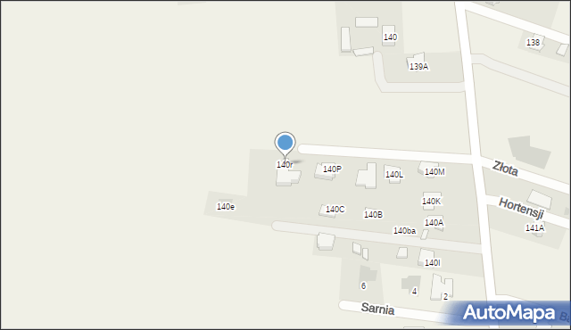 Dominów, Dominów, 140r, mapa Dominów