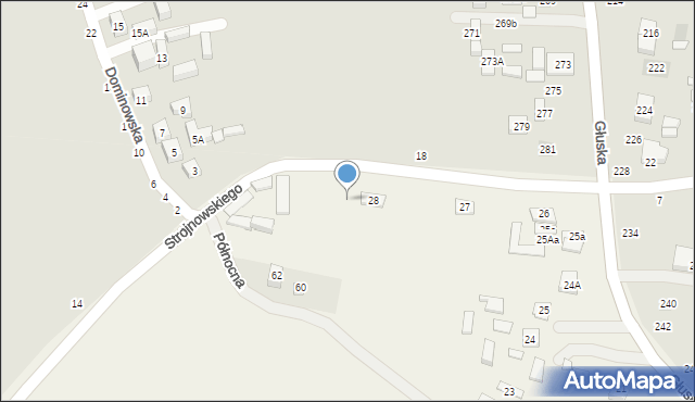 Dominów, Dominów, 29, mapa Dominów