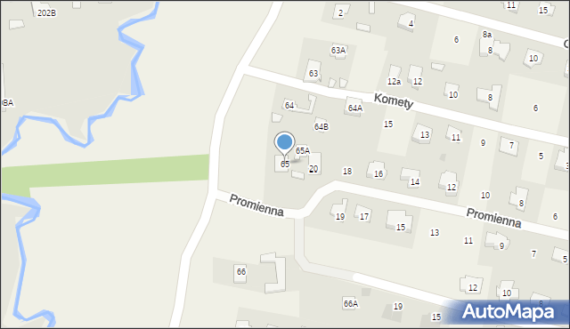 Dominów, Dominów, 65, mapa Dominów