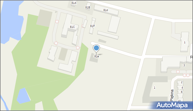 Dominów, Dominów, 81p, mapa Dominów