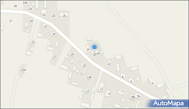 Dominów, Dominów, 12, mapa Dominów