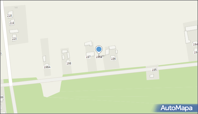 Dominów, Dominów, 196a, mapa Dominów