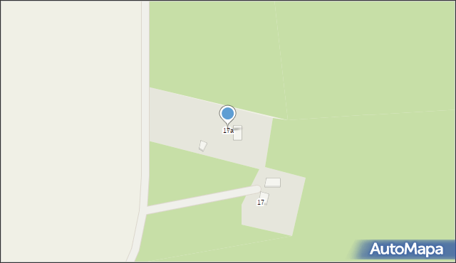 Domkowo, Domkowo, 17a, mapa Domkowo