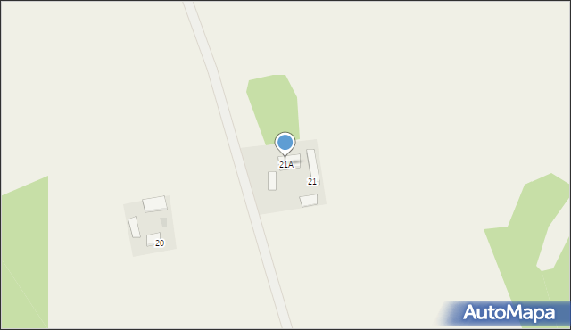 Domkowo, Domkowo, 21A, mapa Domkowo