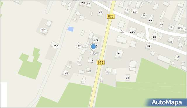 Domostawa, Domostawa, 19A, mapa Domostawa