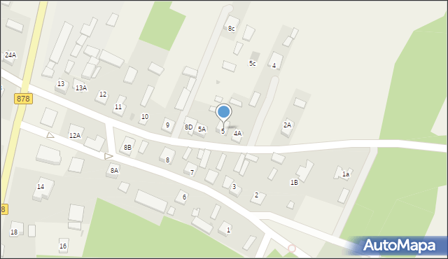 Domostawa, Domostawa, 5b, mapa Domostawa