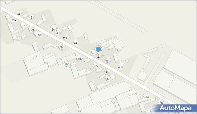 Donaborów, Donaborów, 47, mapa Donaborów