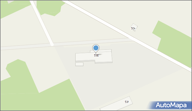 Donaborów, Donaborów, 53E, mapa Donaborów