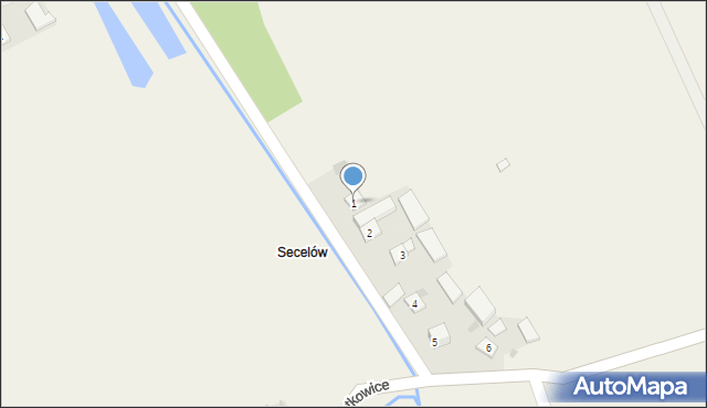 Donatkowice, Donatkowice, 1, mapa Donatkowice