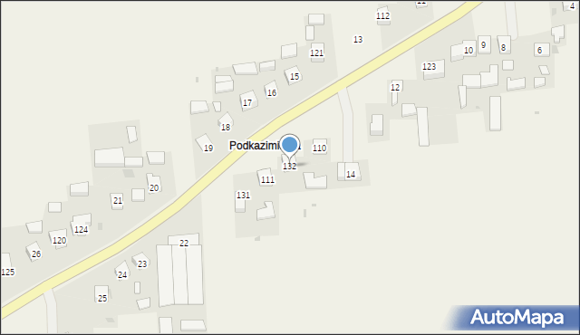 Donosy, Donosy, 132, mapa Donosy