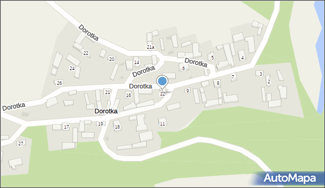 Dorotka, Dorotka, 12, mapa Dorotka