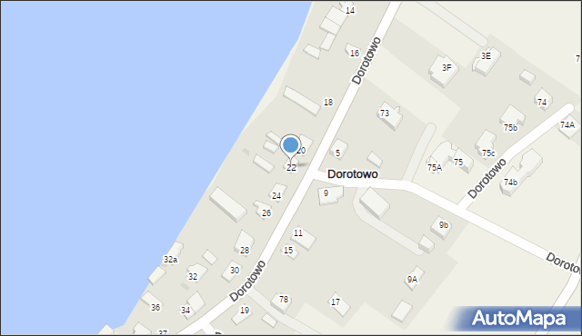 Dorotowo, Dorotowo, 22, mapa Dorotowo