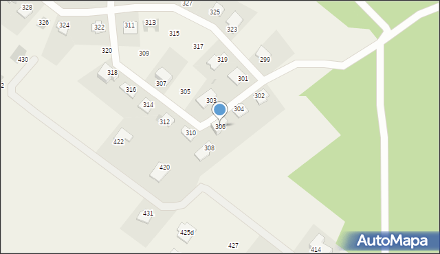 Dorotowo, Dorotowo, 306, mapa Dorotowo