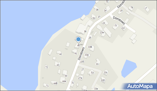 Dorotowo, Dorotowo, 40, mapa Dorotowo