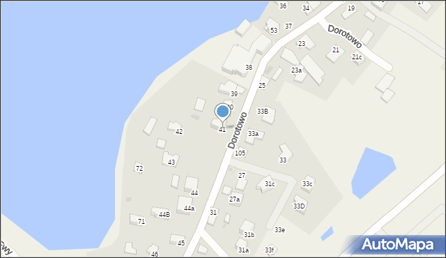 Dorotowo, Dorotowo, 41, mapa Dorotowo