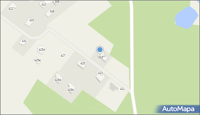 Dorotowo, Dorotowo, 414, mapa Dorotowo