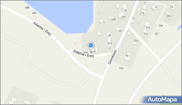 Dorotowo, Dorotowo, 48, mapa Dorotowo