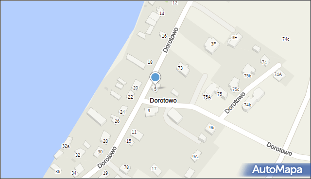 Dorotowo, Dorotowo, 5, mapa Dorotowo