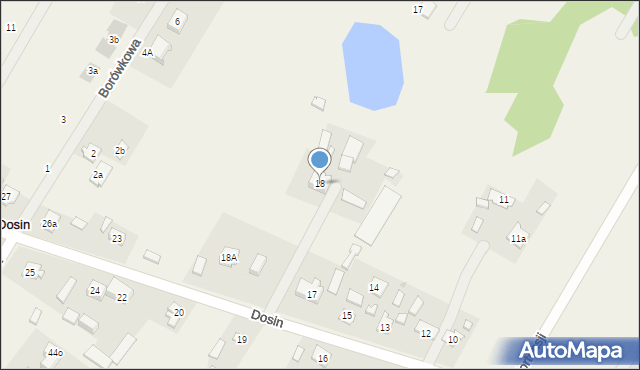 Dosin, Dosin, 18, mapa Dosin