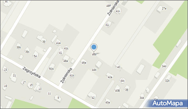 Dosin, Dosin, 46b, mapa Dosin