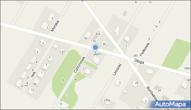 Dosin, Dosin, 97b, mapa Dosin