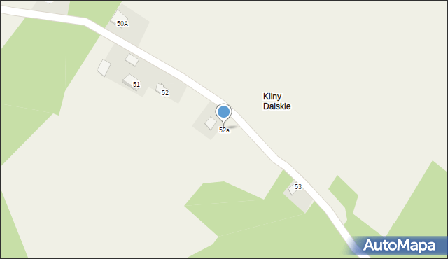 Dosłońce, Dosłońce, 52a, mapa Dosłońce