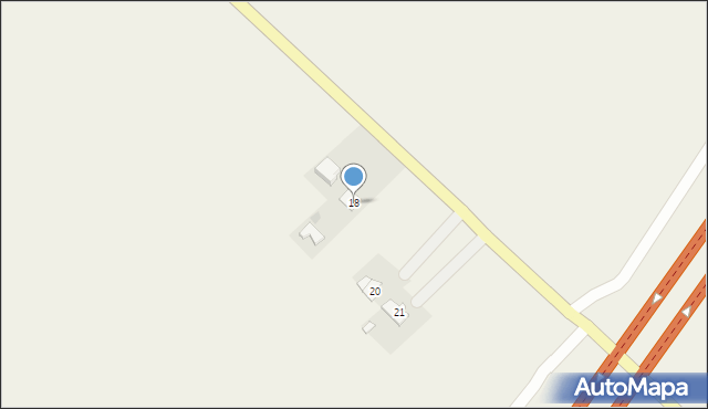 Dowspuda, Dowspuda, 18, mapa Dowspuda