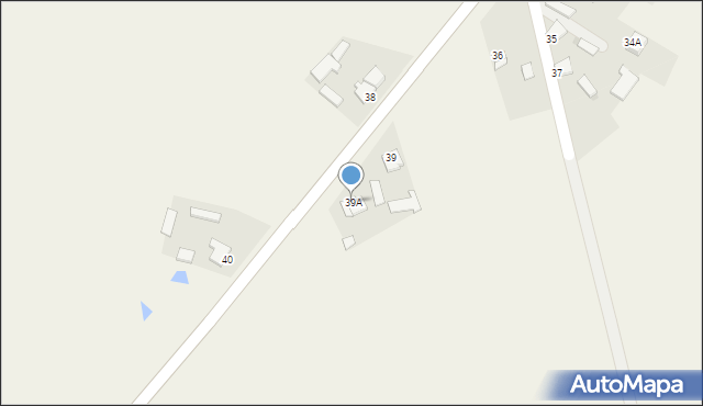 Doziny, Doziny, 39A, mapa Doziny