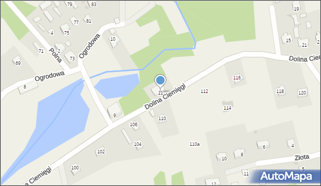 Dys, Dolina Ciemięgi, 11, mapa Dys