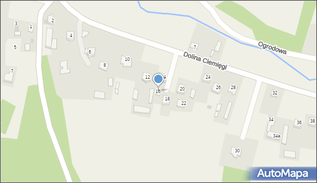 Dys, Dolina Ciemięgi, 16, mapa Dys