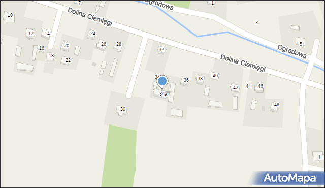Dys, Dolina Ciemięgi, 34a, mapa Dys