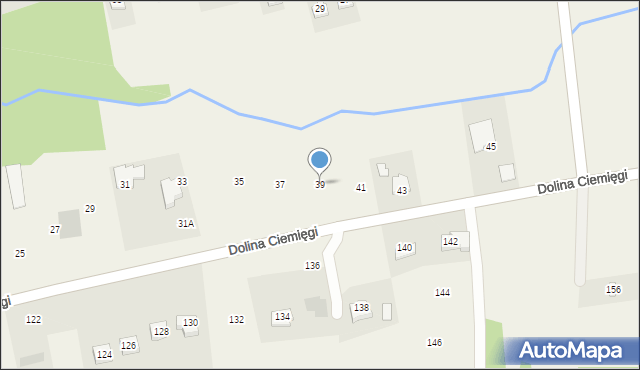Dys, Dolina Ciemięgi, 39, mapa Dys