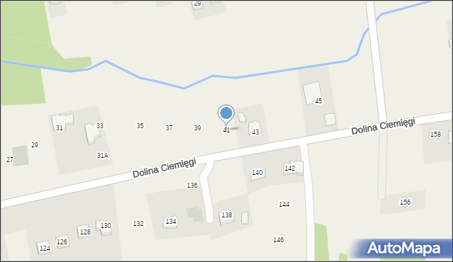 Dys, Dolina Ciemięgi, 41, mapa Dys