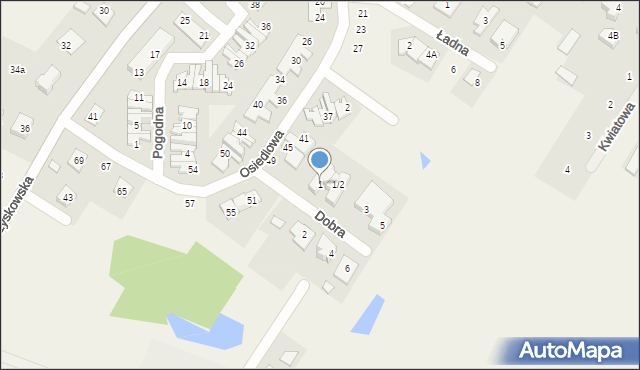 Fasty, Dobra, 1, mapa Fasty
