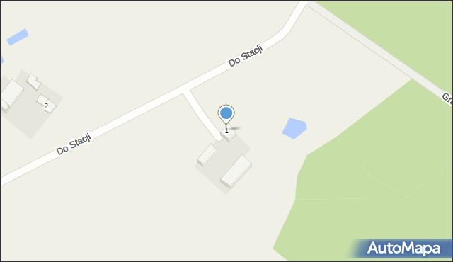 Gardeja, Do Stacji, 1, mapa Gardeja