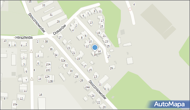 Gdańsk, Dokerów, 16, mapa Gdańska