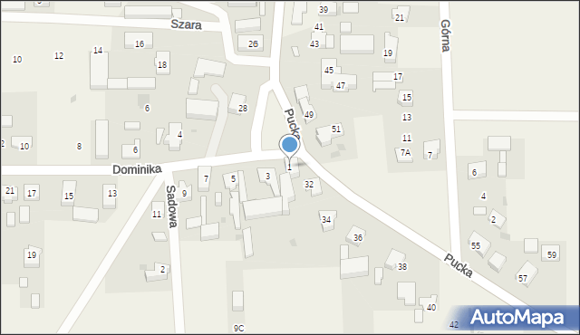 Gnieżdżewo, Dominika Konstantyna, ks. bp., 1, mapa Gnieżdżewo