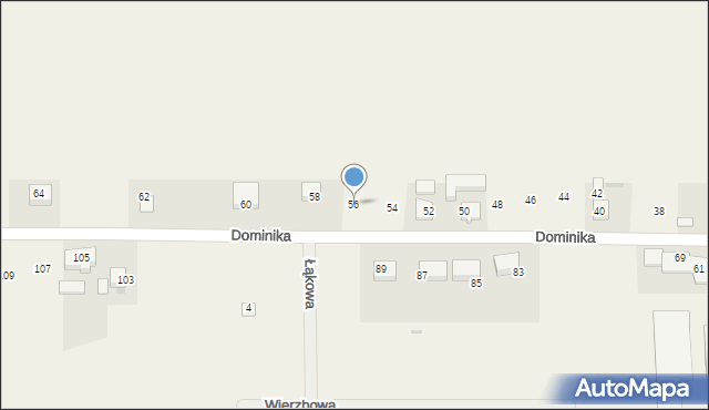 Gnieżdżewo, Dominika Konstantyna, ks. bp., 56, mapa Gnieżdżewo