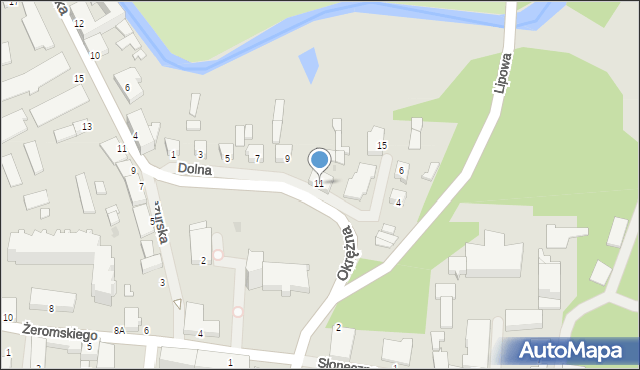 Gołdap, Dolna, 11, mapa Gołdap