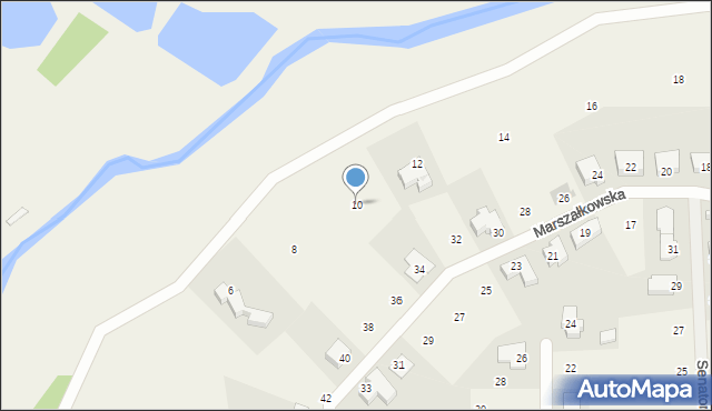 Gortatowo, Dolina Cybiny, 10, mapa Gortatowo